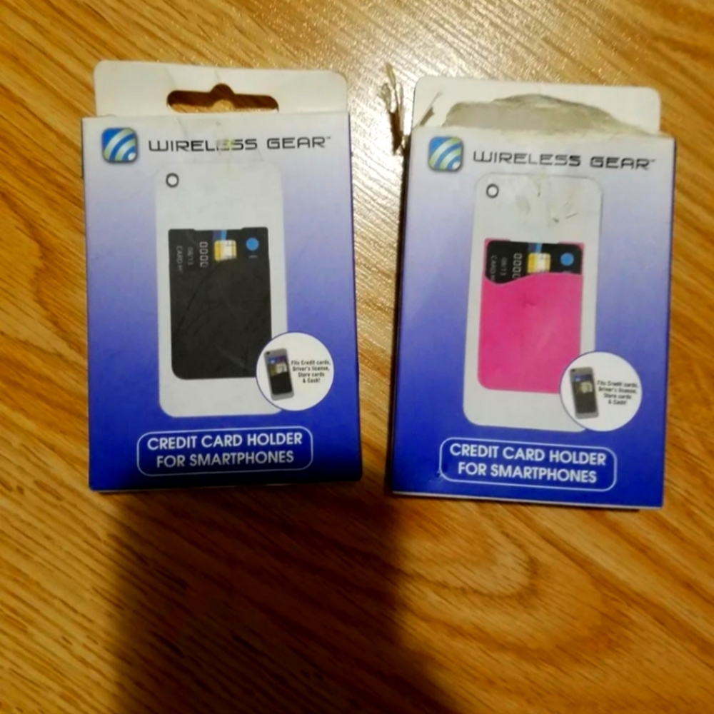 Wireless Gear / Credit card holders/  Bundle of 2